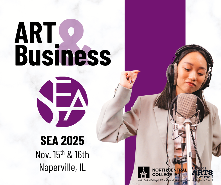 2025 SEA Conference | Self-Employment in the Arts Conference (Co-hosted by North Central College, The Coffee Lab, and NCC Enactus)