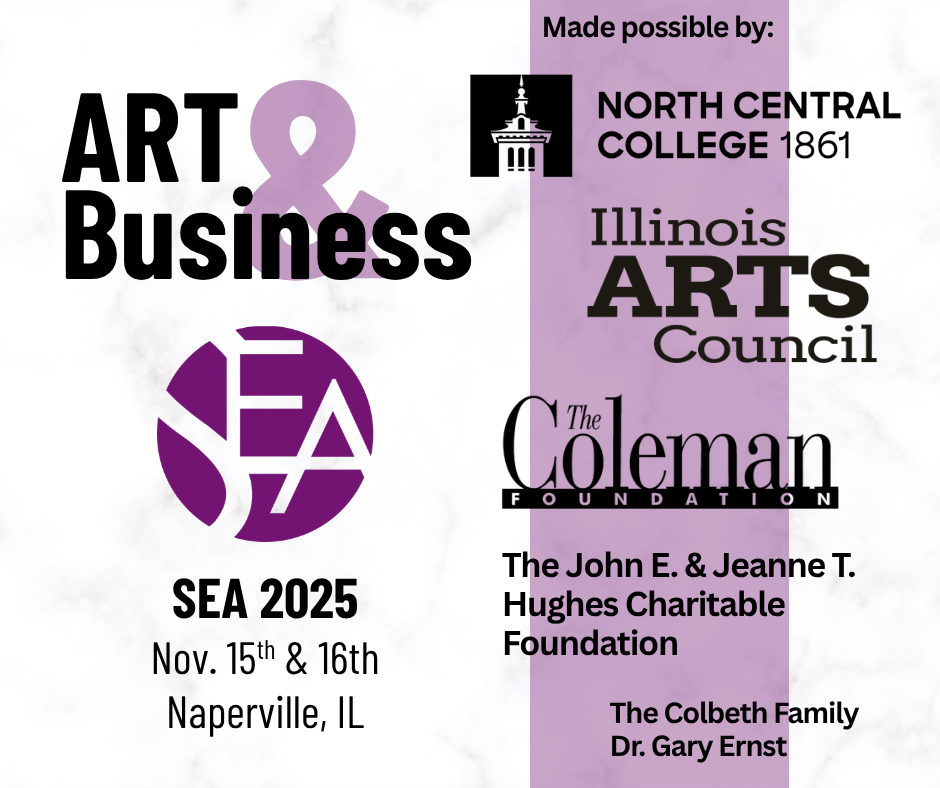 2025 SEA Conference | Self-Employment in the Arts Conference (Co-hosted by North Central College, The Coffee Lab, and NCC Enactus)