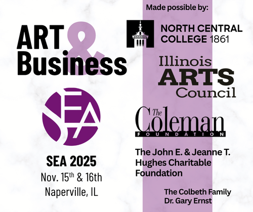 2025 SEA Conference | Self-Employment in the Arts Conference (Co-hosted by North Central College, The Coffee Lab, and NCC Enactus)
