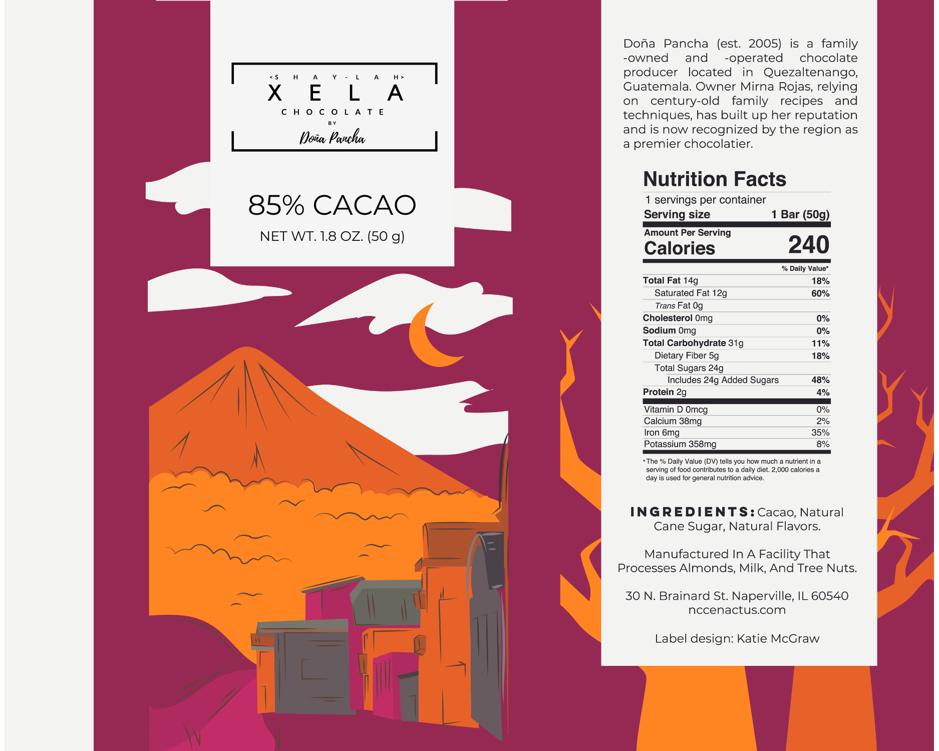 Xela Chocolate Bar (Multiple Flavors Available)