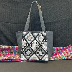 Embroidered Small Tote