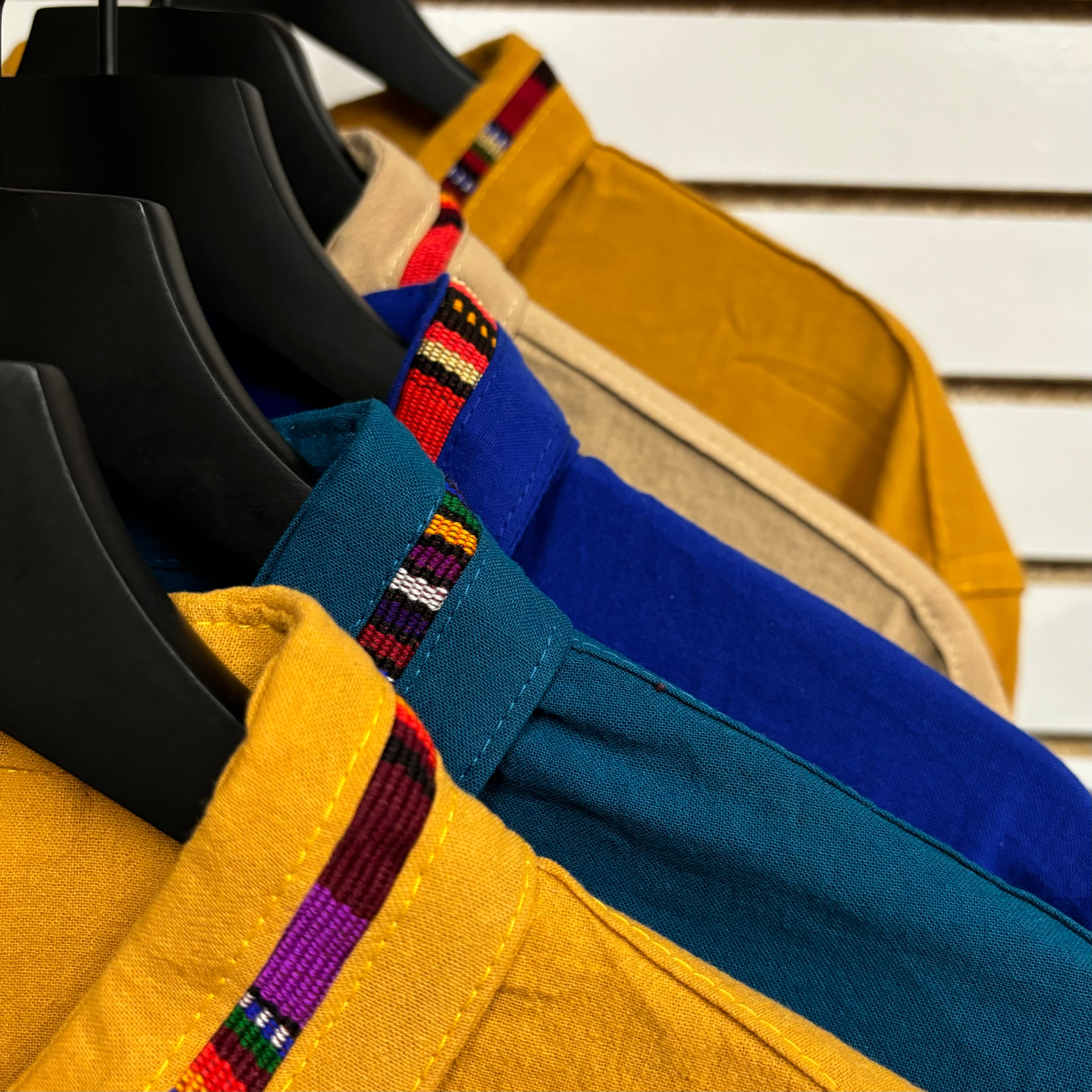 Long-sleeved Embroidered Shirt