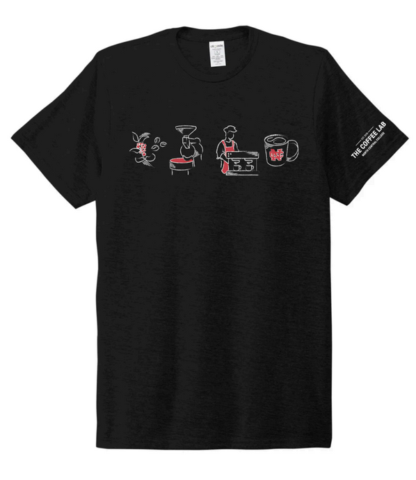PREORDER: The Coffee Journey Tee: 2025 Student Design Competition Winner