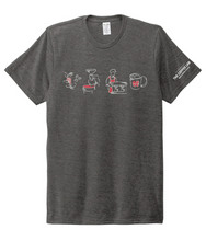 Load image into Gallery viewer, PREORDER: The Coffee Journey Tee: 2025 Student Design Competition Winner