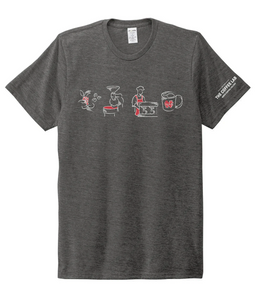 PREORDER: The Coffee Journey Tee: 2025 Student Design Competition Winner