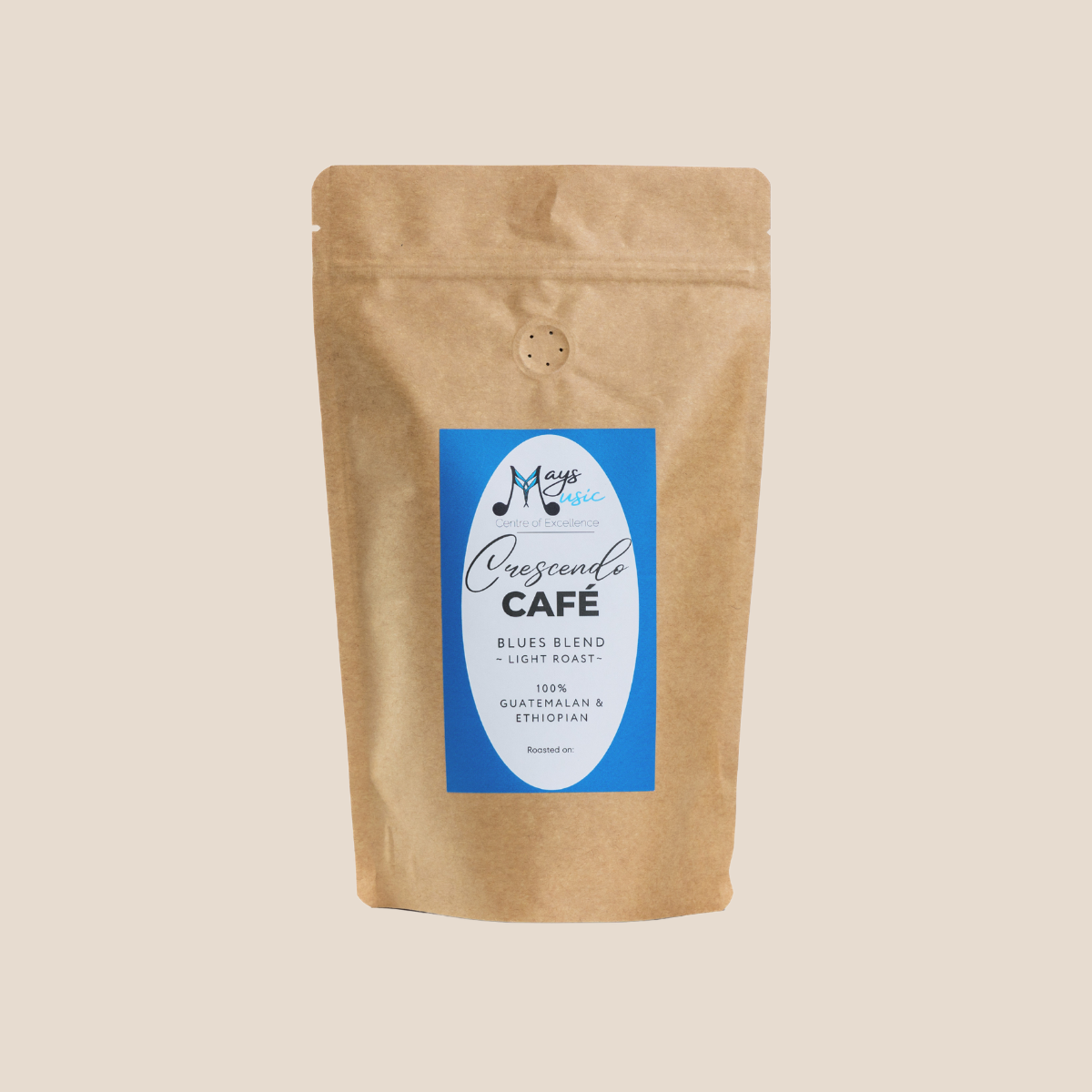 12 oz- Crescendo Cafe, Blues Blend