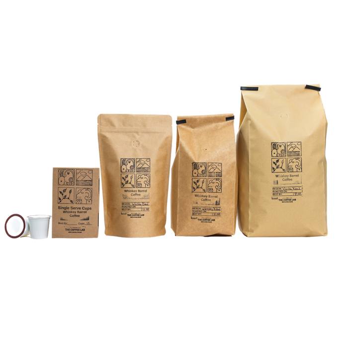 Whiskey Barrel Coffee (12 oz., 2 lb, and 5 lb)